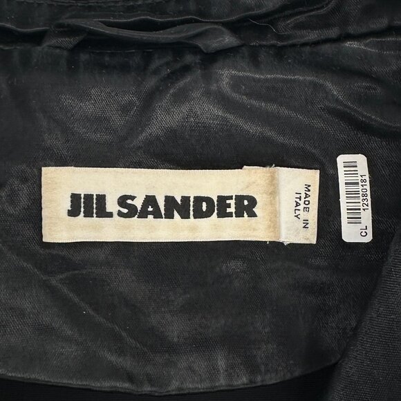 Jil Sander Black Trench Coat - Picture 7 of 15